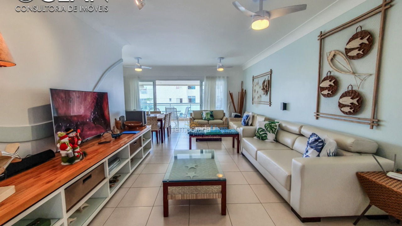 Apartamento para alquiler de vacaciones em Bertioga (Riviera de São Lourenço)