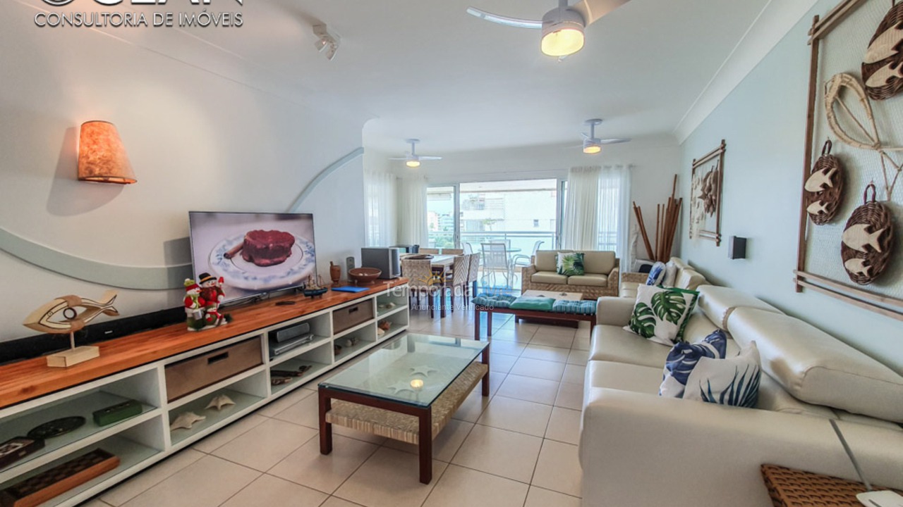 Apartamento para alquiler de vacaciones em Bertioga (Riviera de São Lourenço)