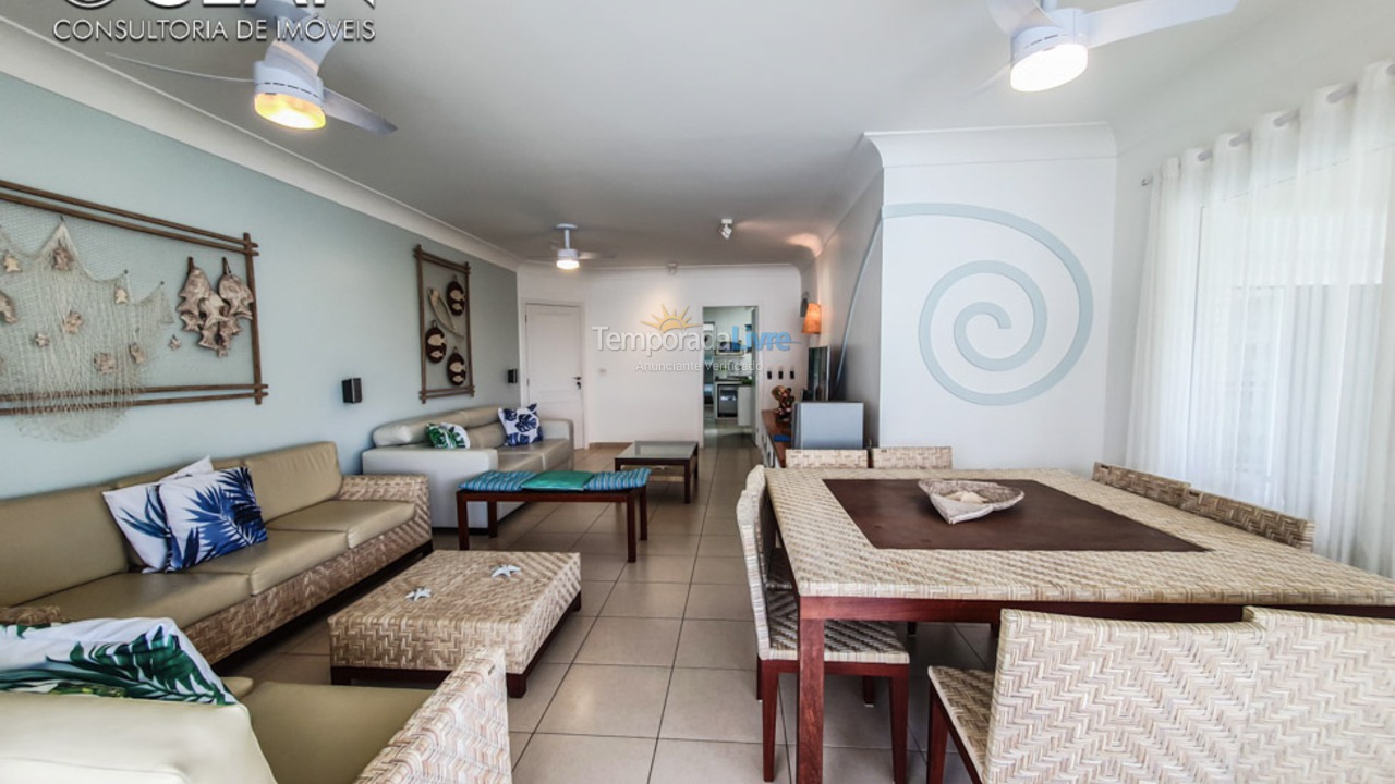 Apartamento para alquiler de vacaciones em Bertioga (Riviera de São Lourenço)