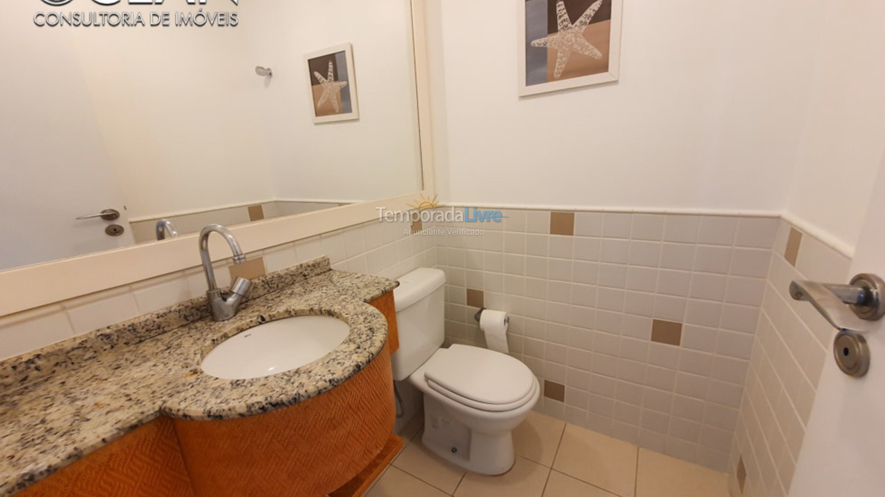 Apartamento para alquiler de vacaciones em Bertioga (Riviera de São Lourenço)