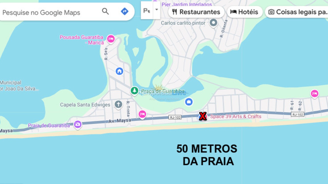 House for vacation rental in Maricá (Praia de Guaratiba)