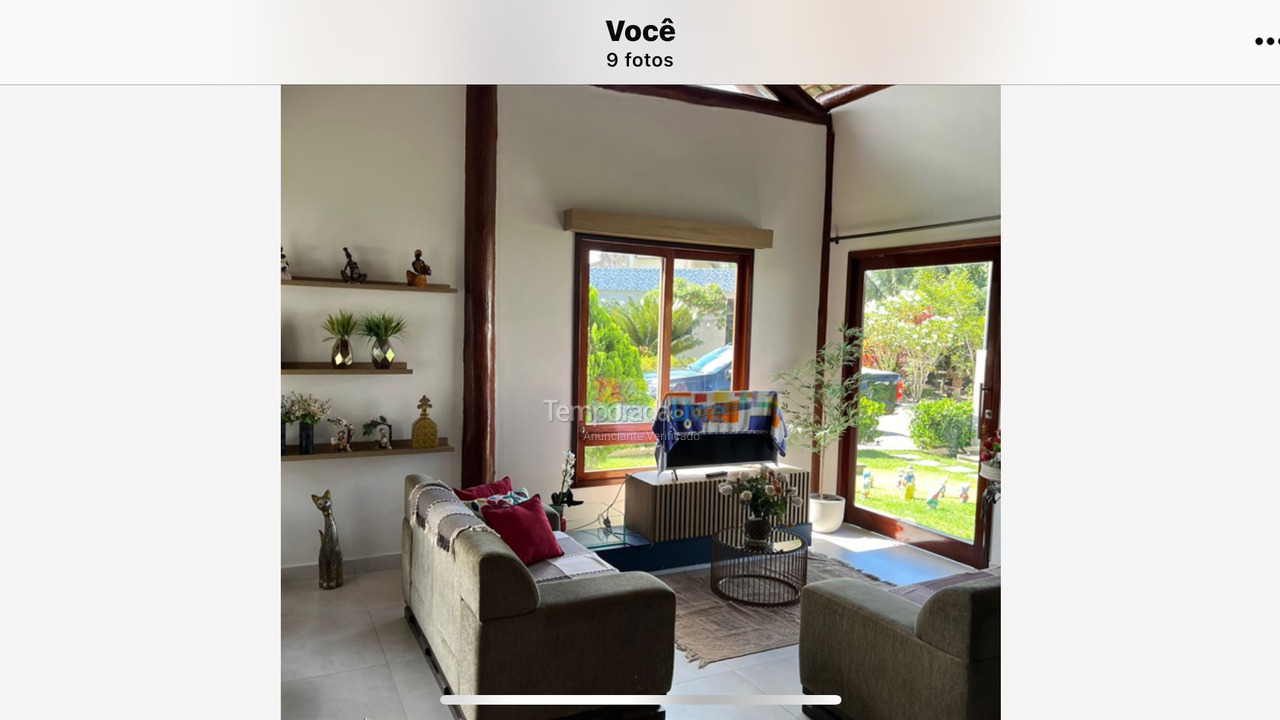 Casa para aluguel de temporada em Bananeiras (Sitio Bebedouro)