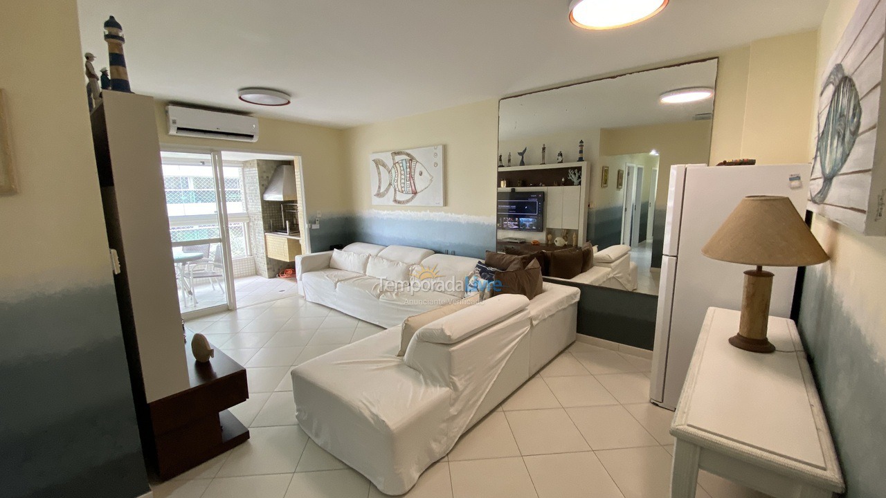 Apartamento para aluguel de temporada em Bertioga (Riviera de São Lourenço)