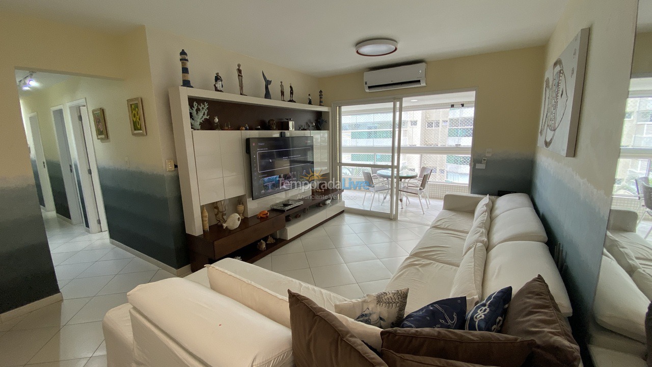 Apartamento para aluguel de temporada em Bertioga (Riviera de São Lourenço)