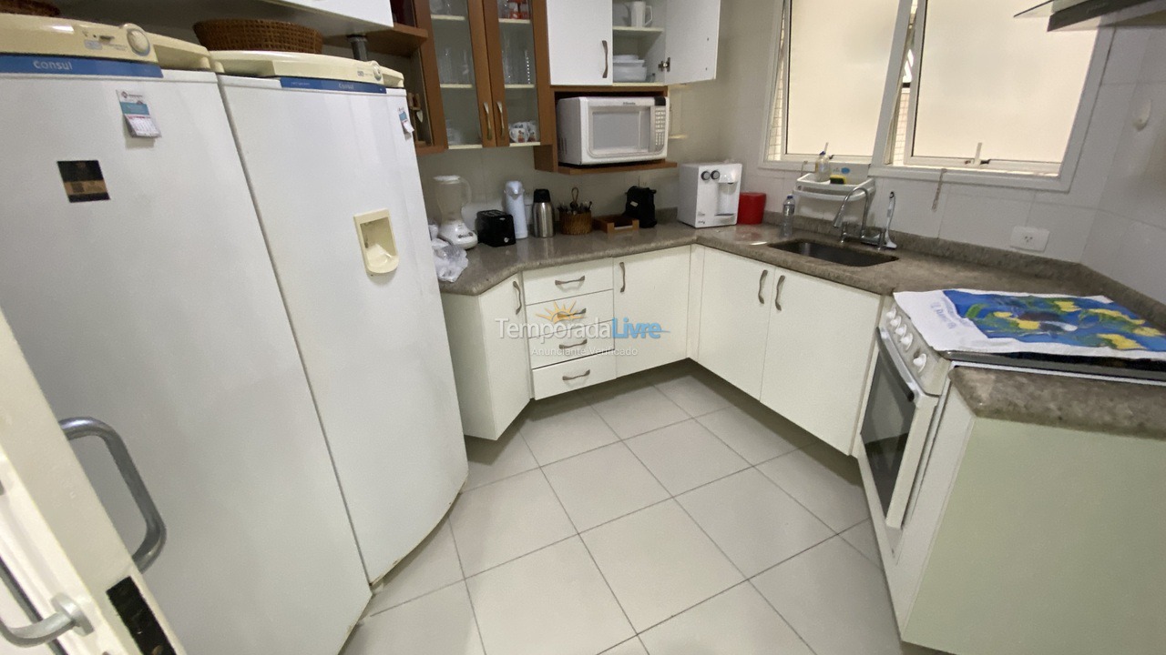 Apartamento para aluguel de temporada em Bertioga (Riviera de São Lourenço)