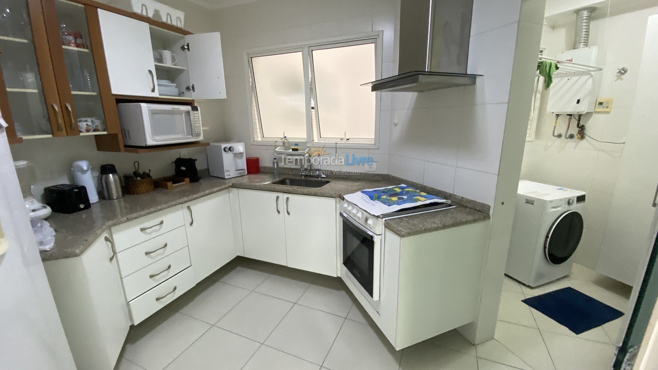 Apartamento para aluguel de temporada em Bertioga (Riviera de São Lourenço)