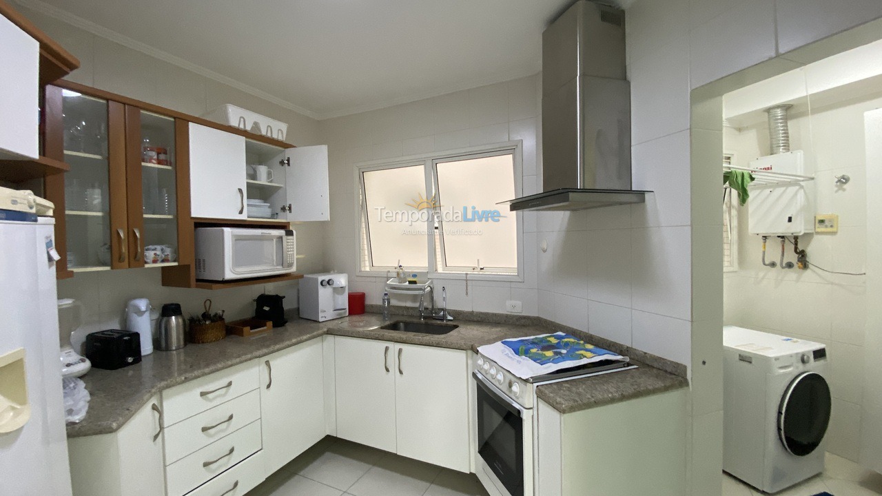 Apartamento para aluguel de temporada em Bertioga (Riviera de São Lourenço)
