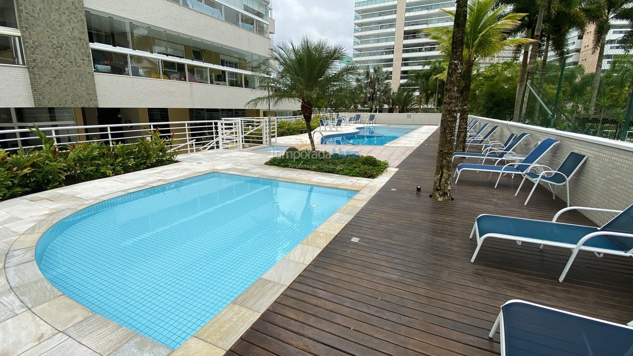 Apartamento para aluguel de temporada em Bertioga (Riviera de São Lourenço)
