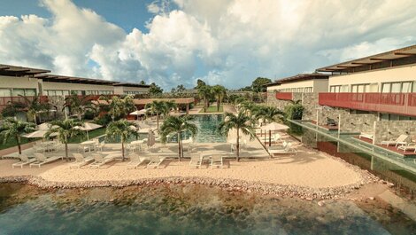 Flat Île de Pipa Vista Piscina - By Almare