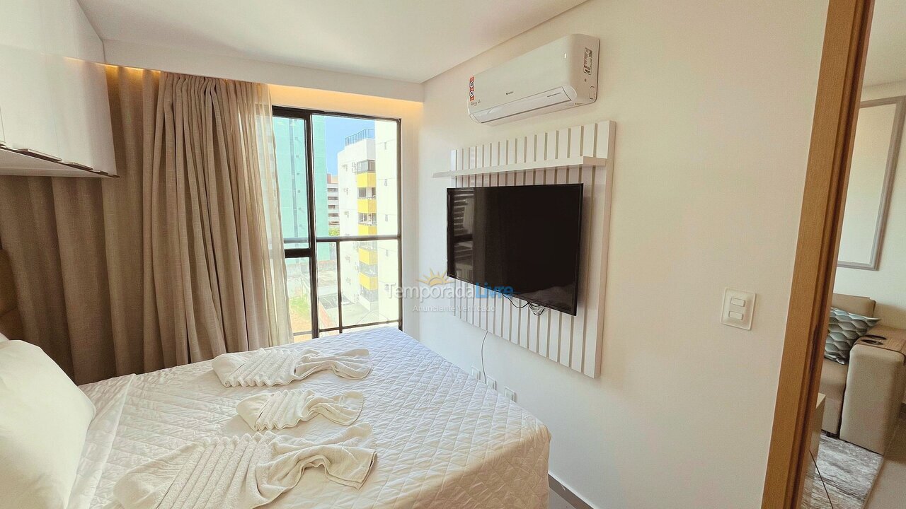 Apartamento para aluguel de temporada em João Pessoa (Cabo Branco)