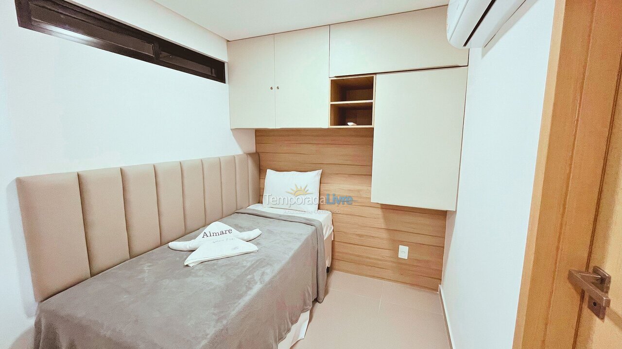 Apartamento para aluguel de temporada em João Pessoa (Cabo Branco)