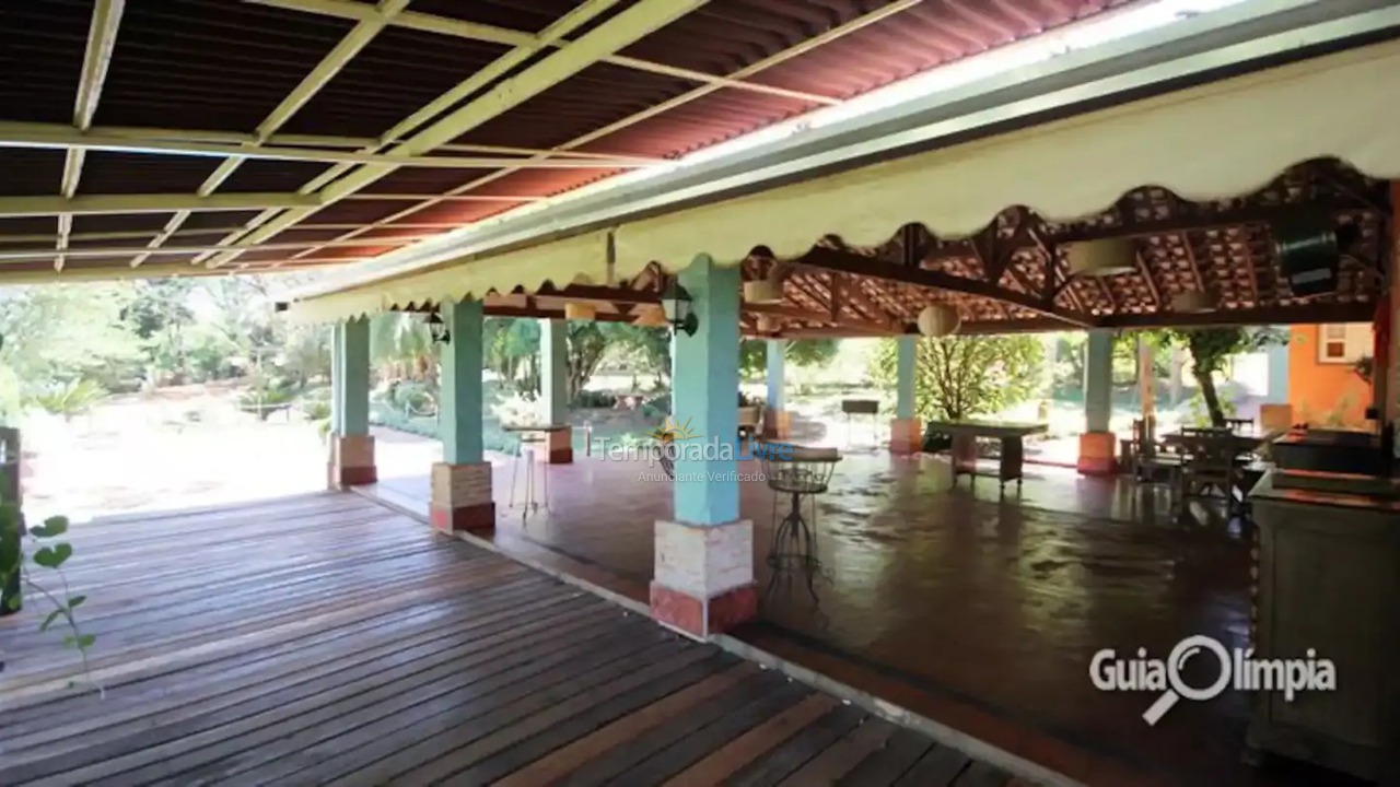 Casa para alquiler de vacaciones em Olímpia (Thermas Dos Laranjais)