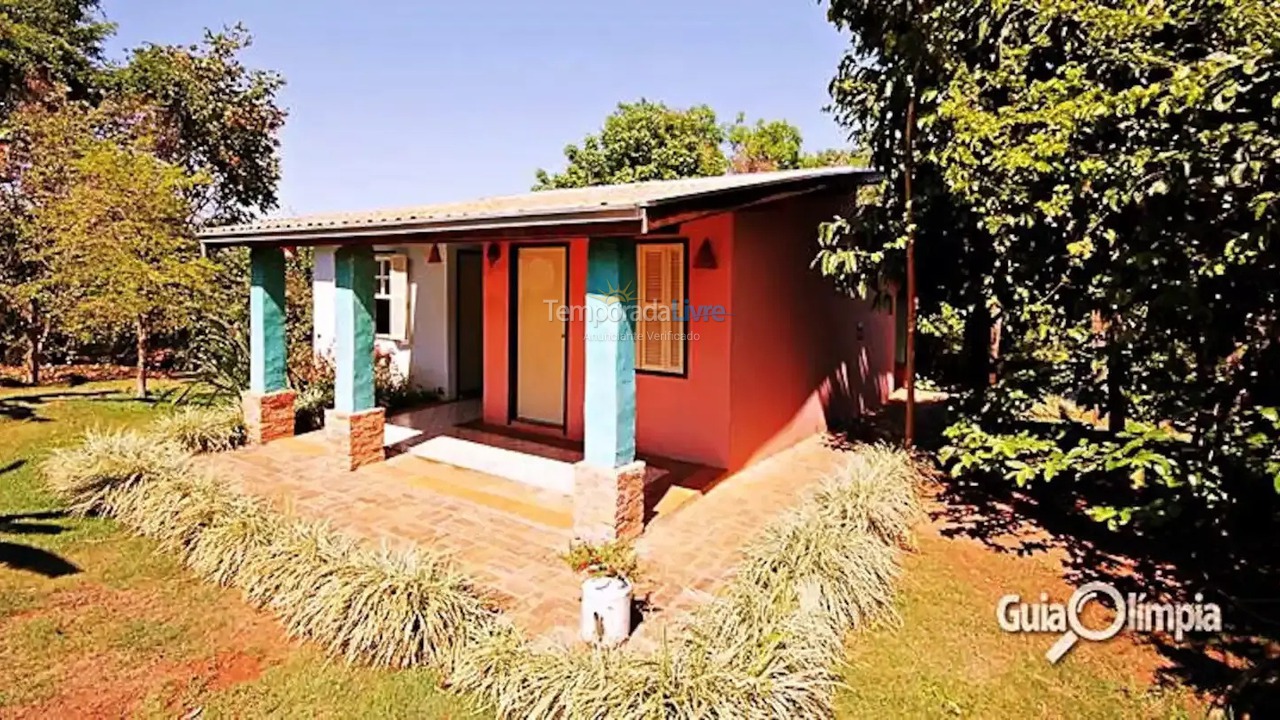 Casa para alquiler de vacaciones em Olímpia (Thermas Dos Laranjais)