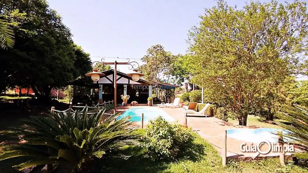 Casa para alquiler de vacaciones em Olímpia (Thermas Dos Laranjais)