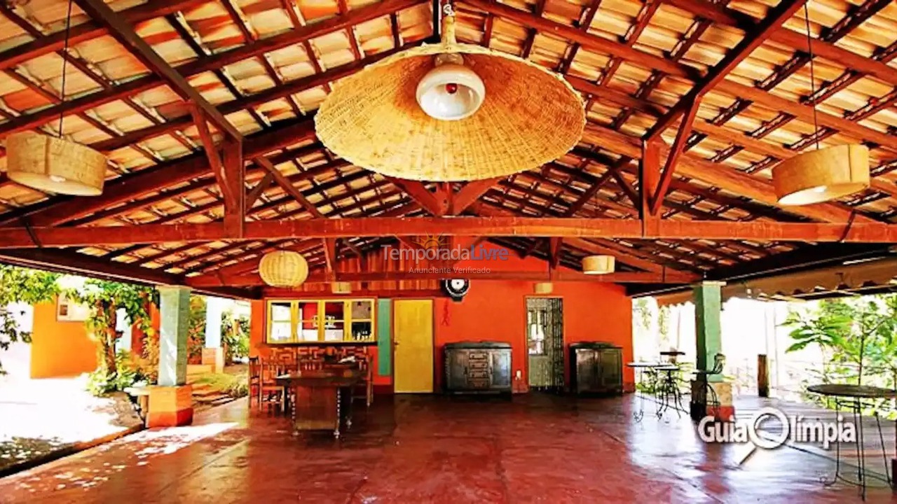 Casa para alquiler de vacaciones em Olímpia (Thermas Dos Laranjais)