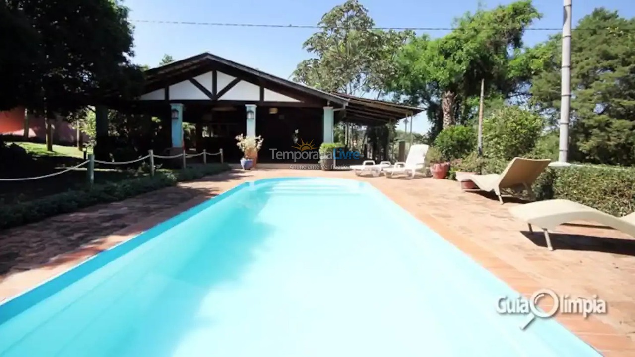 Casa para alquiler de vacaciones em Olímpia (Thermas Dos Laranjais)