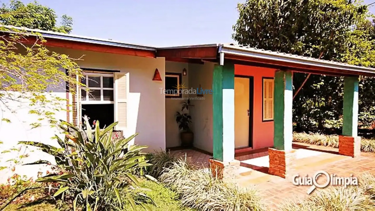 Casa para alquiler de vacaciones em Olímpia (Thermas Dos Laranjais)