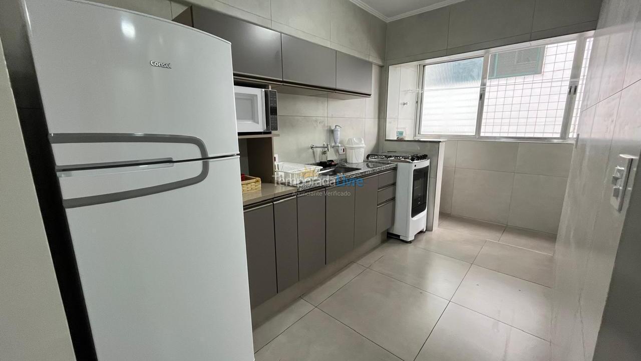 Apartment for vacation rental in Praia Grande (Canto do Forte)