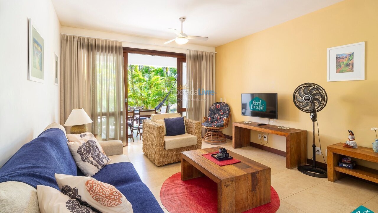 Apartamento para aluguel de temporada em Mata de São João (Imbassaí)