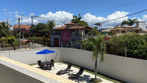 Vista da varanda da suíte 2