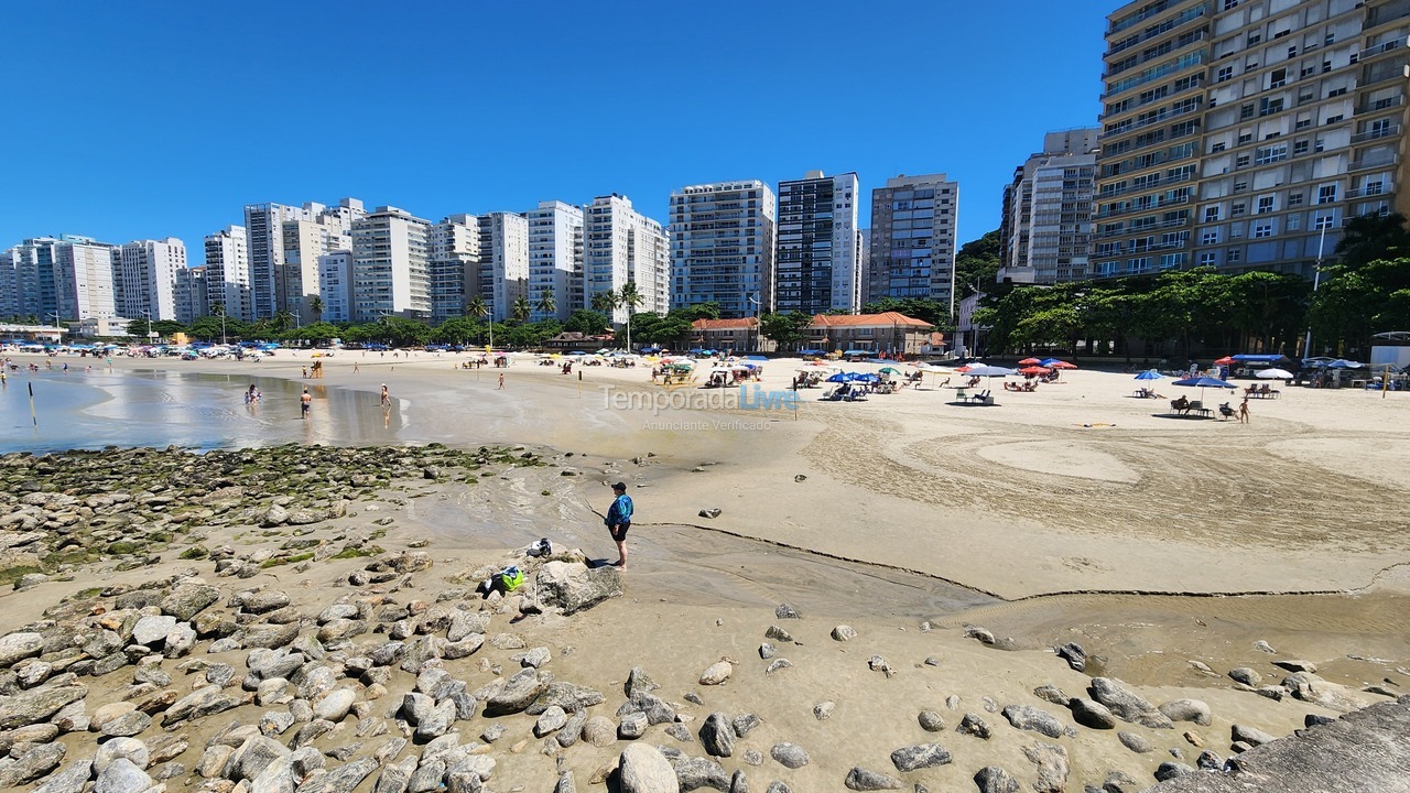 Apartment for vacation rental in Guarujá (Pitangueiras)