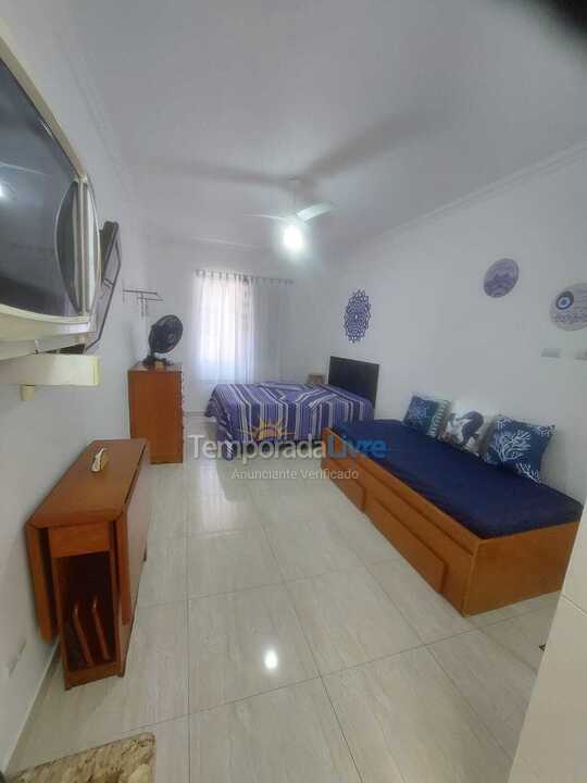 Apartamento para alquiler de vacaciones em Santos (Ponta da Praia)