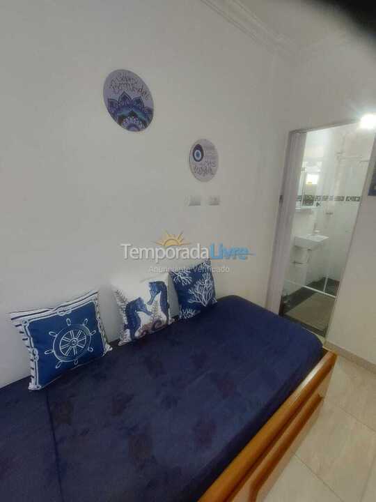 Apartamento para alquiler de vacaciones em Santos (Ponta da Praia)