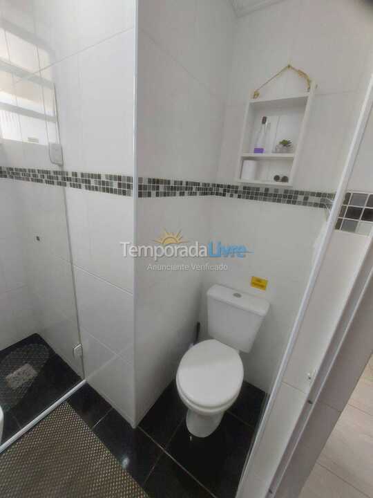 Apartamento para alquiler de vacaciones em Santos (Ponta da Praia)