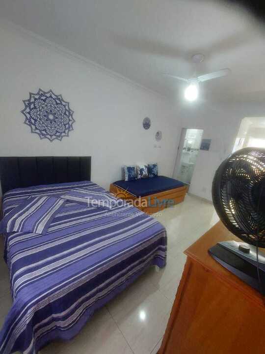 Apartamento para alquiler de vacaciones em Santos (Ponta da Praia)