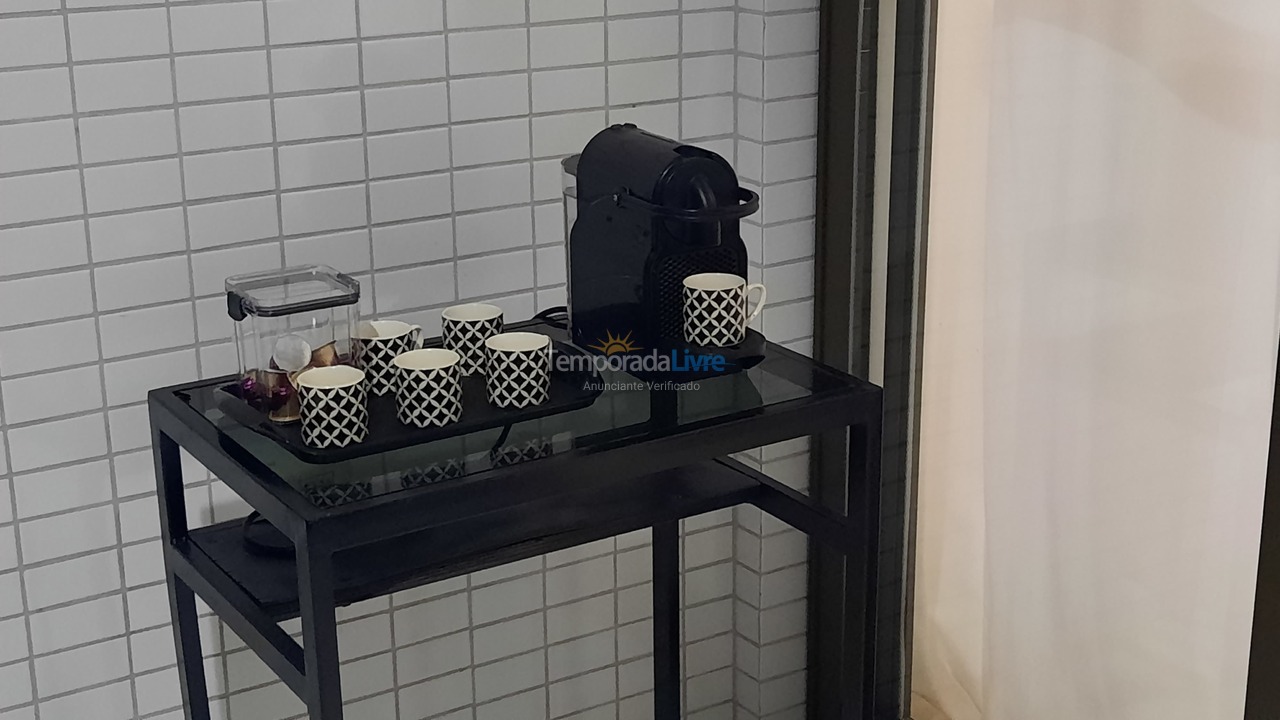 Apartment for vacation rental in Guarapari (Praia do Morro)