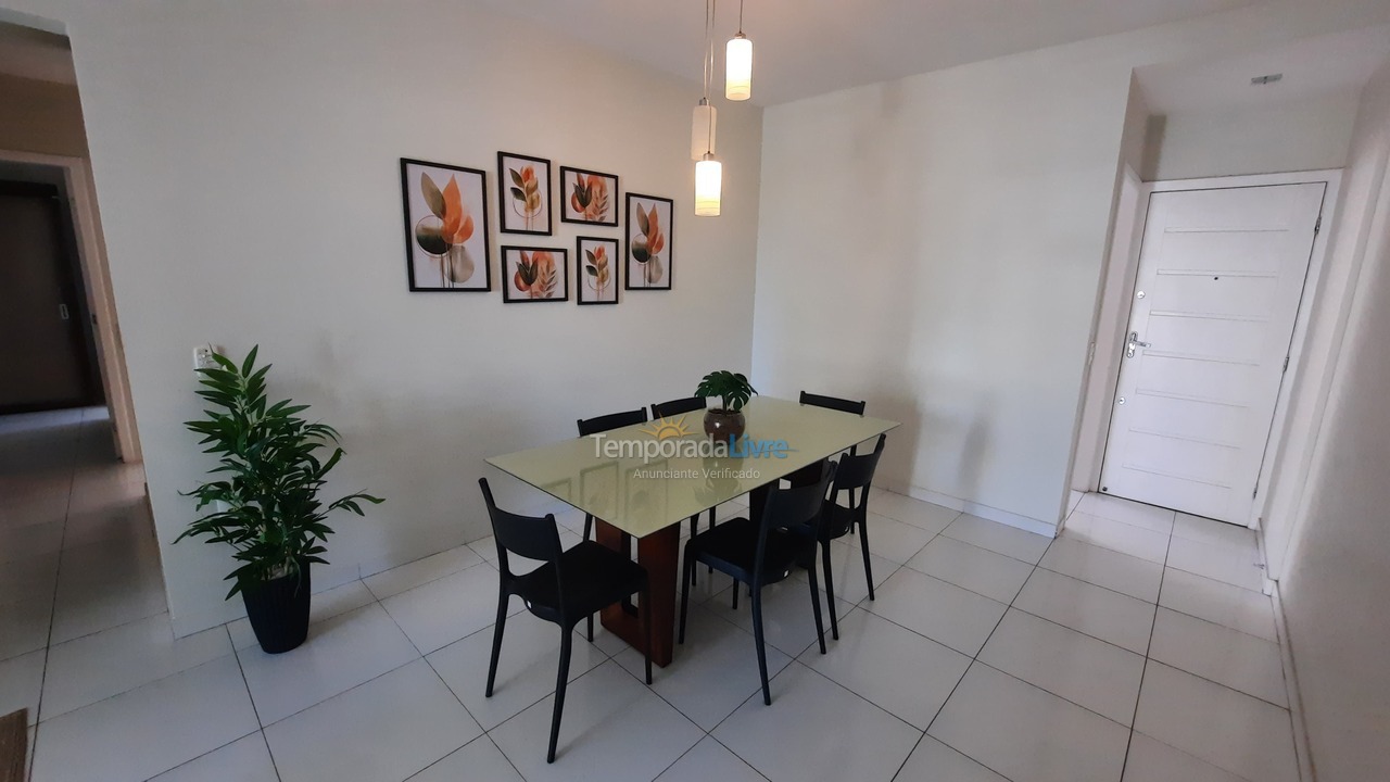 Apartment for vacation rental in Guarapari (Praia do Morro)
