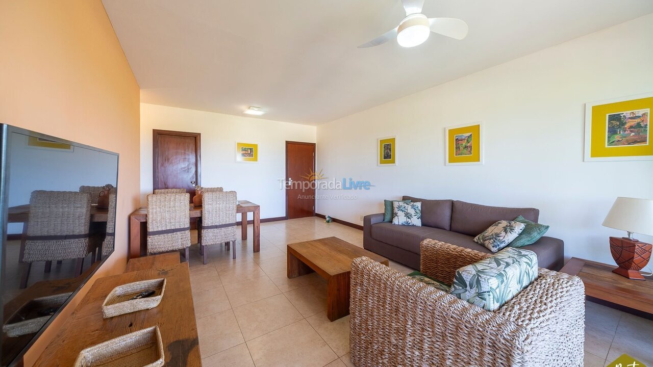 Apartamento para aluguel de temporada em Mata de São João (Imbassaí)