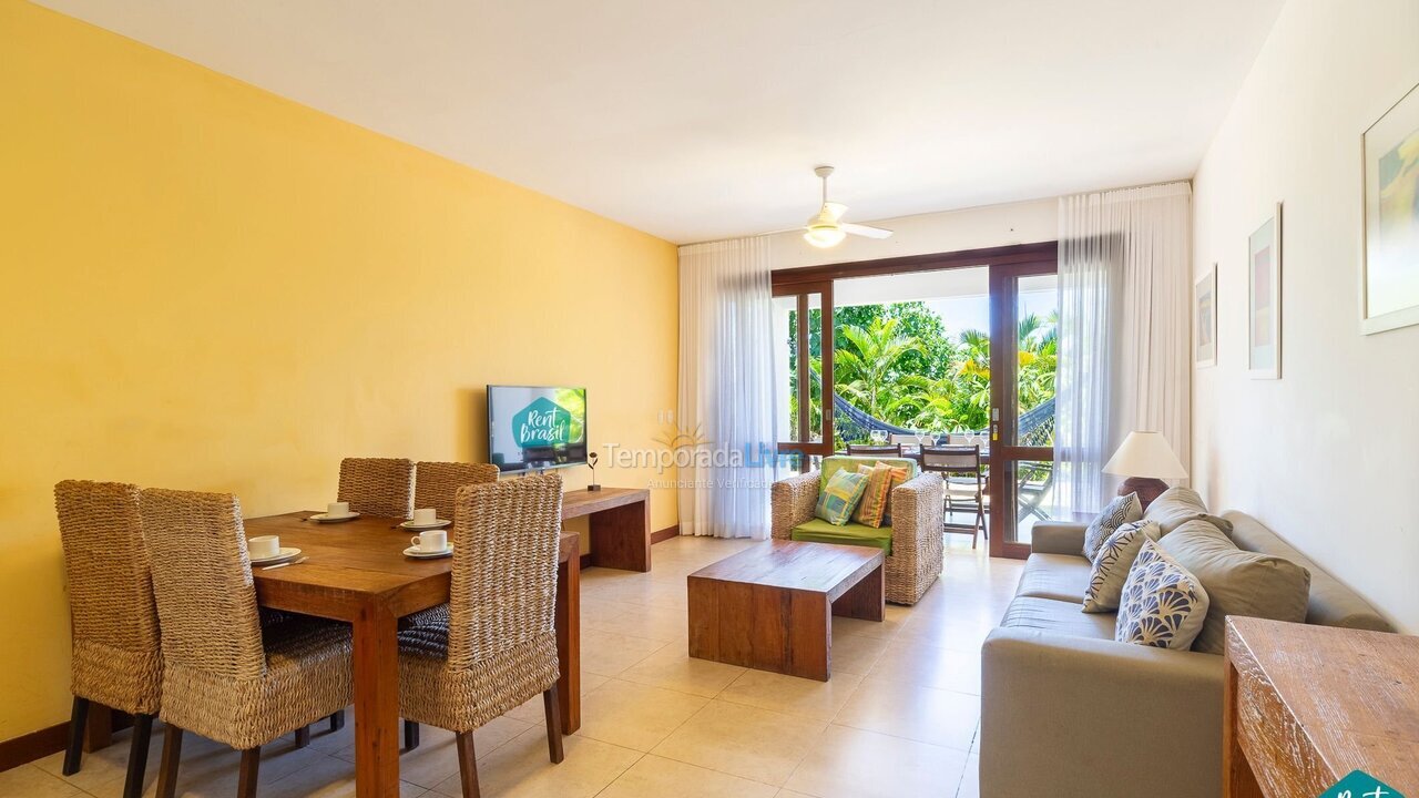 Apartamento para aluguel de temporada em Mata de São João (Imbassaí)