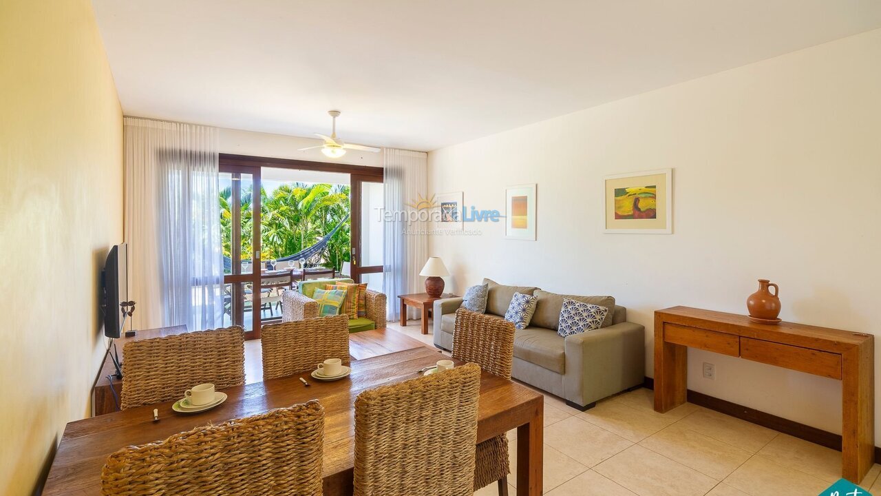 Apartamento para aluguel de temporada em Mata de São João (Imbassaí)