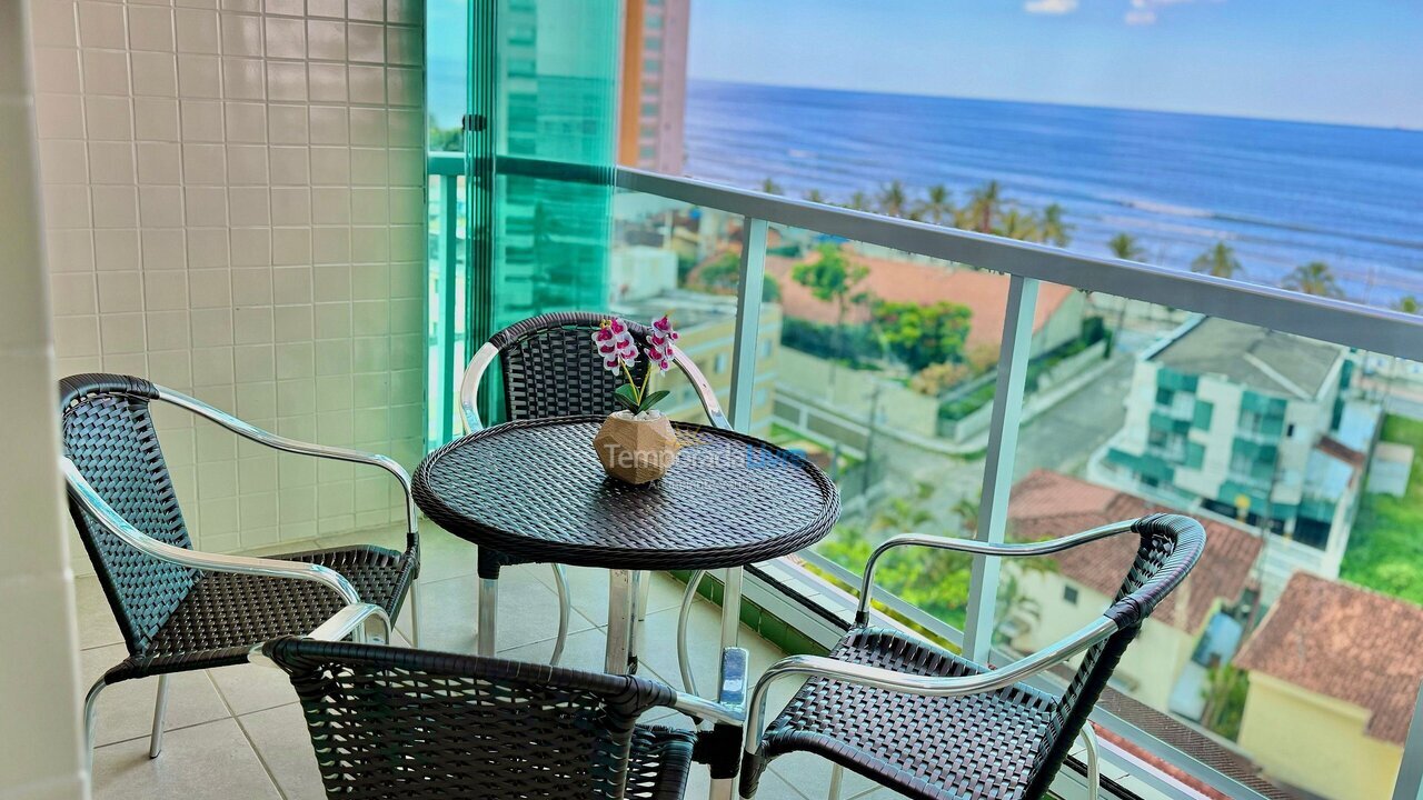 Apartamento para alquiler de vacaciones em Mongaguá (Vila Atlântica)