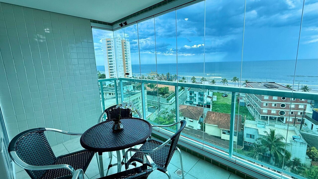 Apartamento para alquiler de vacaciones em Mongaguá (Vila Atlântica)