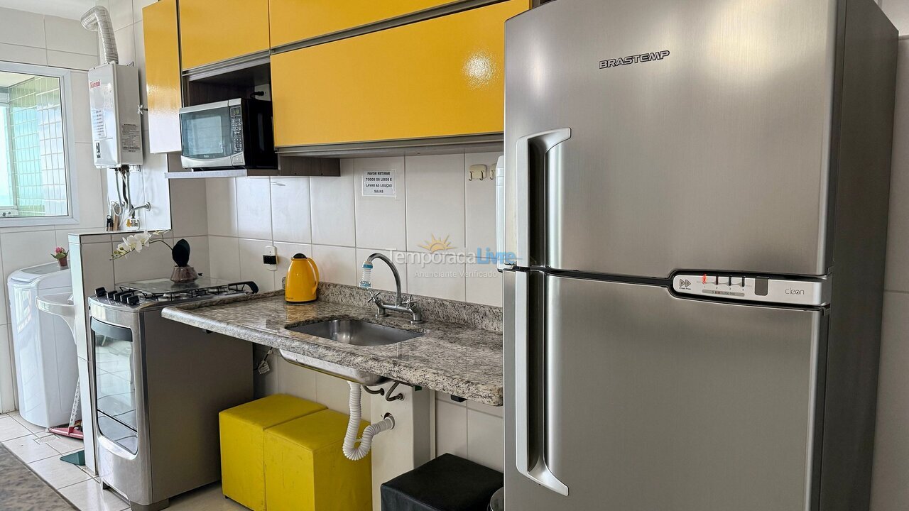 Apartamento para alquiler de vacaciones em Mongaguá (Vila Atlântica)