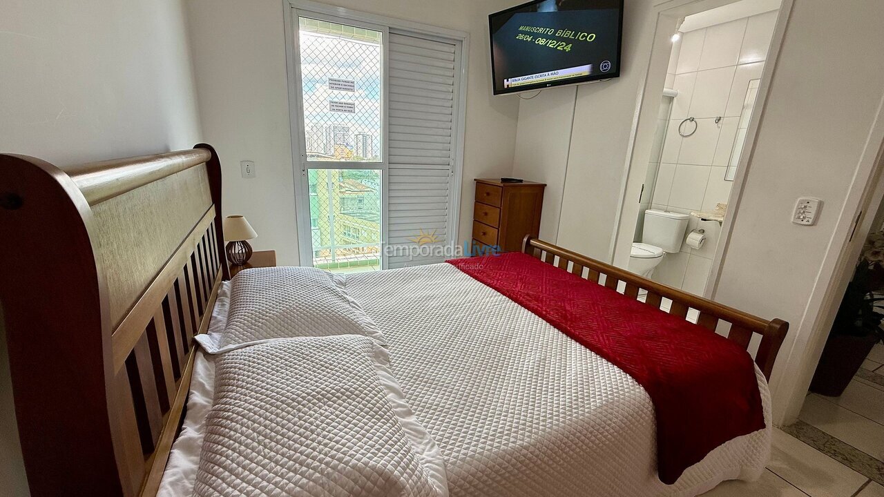 Apartamento para alquiler de vacaciones em Mongaguá (Vila Atlântica)