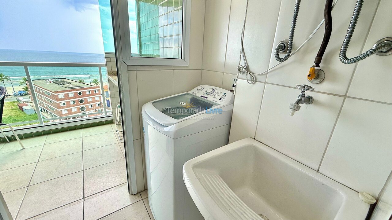 Apartamento para alquiler de vacaciones em Mongaguá (Vila Atlântica)