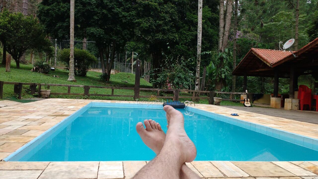 Ranch for vacation rental in Juquitiba (Eva)