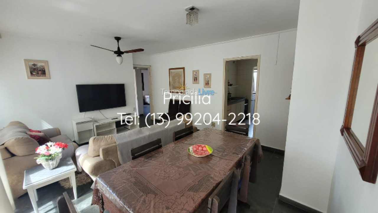 Apartment for vacation rental in Guarujá (Enseada)