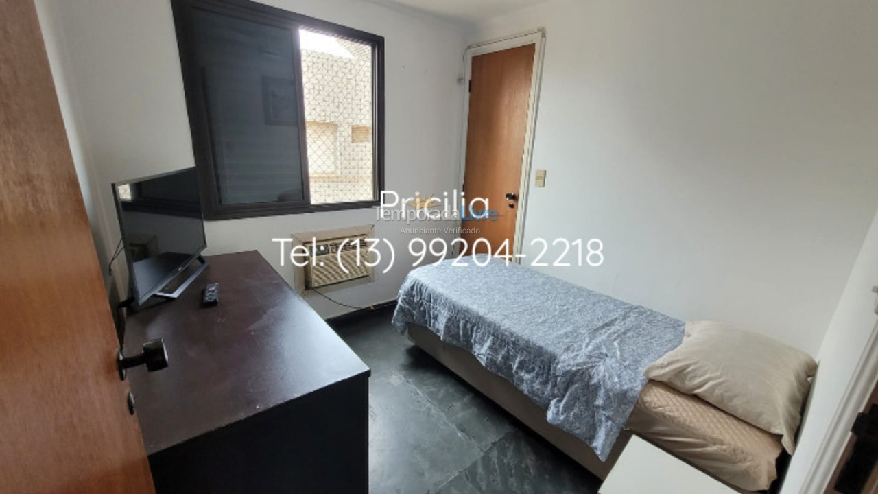 Apartment for vacation rental in Guarujá (Enseada)