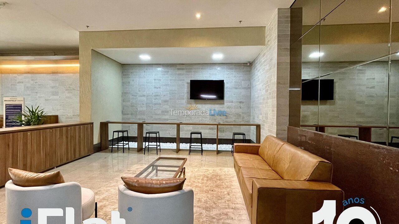 Apartment for vacation rental in Goiânia (Jardim Goias)