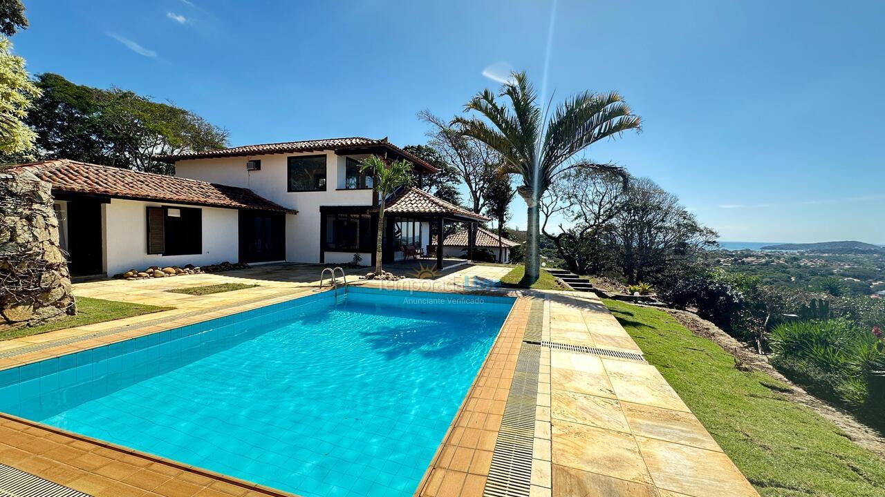 Casa para alquiler de vacaciones em Armação dos Búzios (Praia da Ferradura)