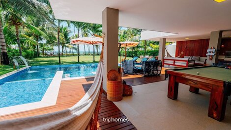 Mansão de Luxo Pé na Areia Guarajuba-BA