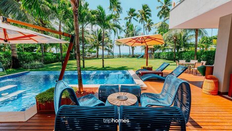 Mansão de Luxo Pé na Areia Guarajuba-BA