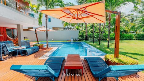 Mansão de Luxo Pé na Areia Guarajuba-BA