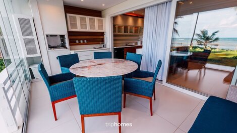 Apartamento de lujo en la playa Praia do Forte/BA