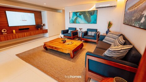 Apartamento de lujo en la playa Praia do Forte/BA