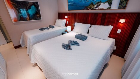 Apartamento de lujo en la playa Praia do Forte/BA